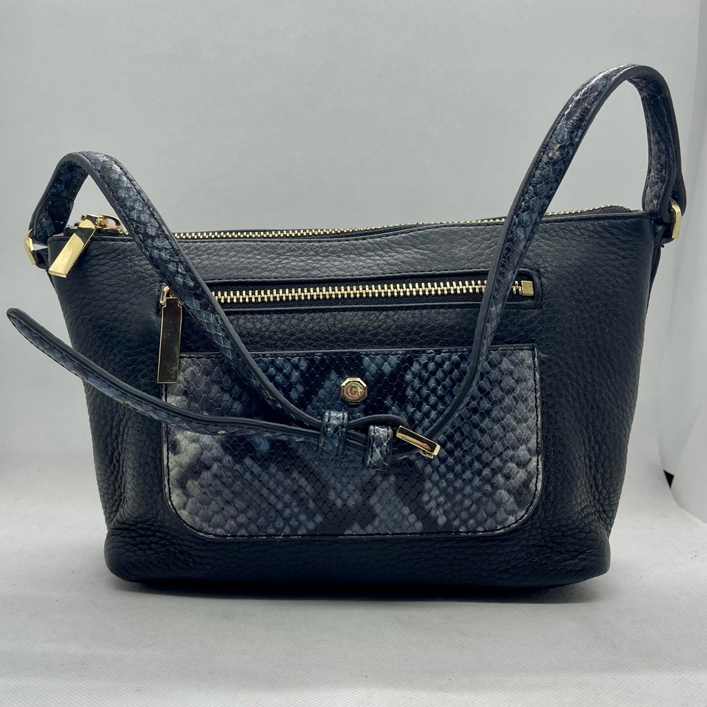 G.I.L.I. Python Shoulder Bag